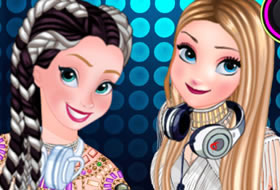 Anna et Elsa DJs