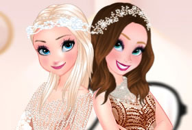 Anna et Elsa à la mode