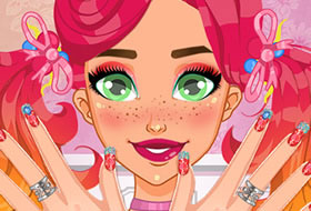 Jessie au salon de beauté