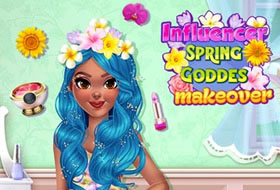 Influenceuse de printemps