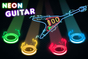 Neon Guitar