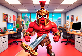 Lord Swordsman - Slash Red-Blue Enemies