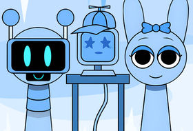Huggy Mix Sprunki Music Box
