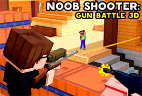Noob Shooter - Gun Battle 3D