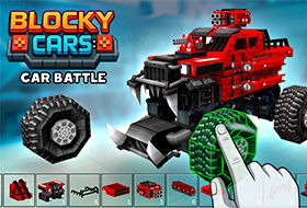 Blocky Cars - Car Battle