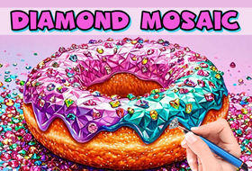 Diamond mosaic