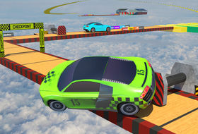 Real Impossible Sky Tracks Car Driving