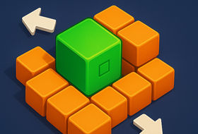 Slide the Cube - Find the Exit