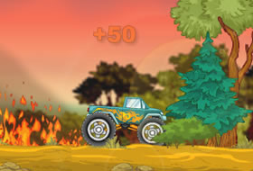 Monster Truck vs Forest