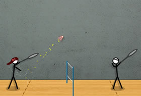 Stick Figure Badminton 2