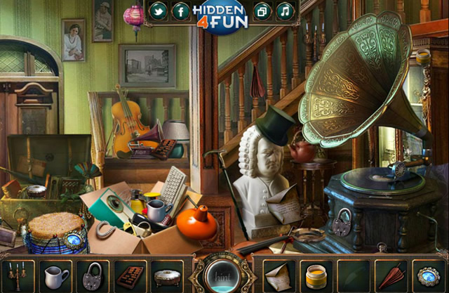 Jeux trouver les objets