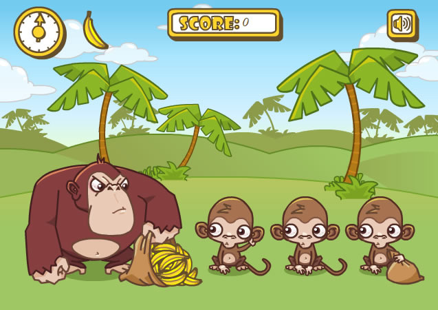 Jouer à Monkeys And Bananas 2 - Jeux gratuits en ligne avec Jeux.org