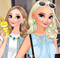 Elsa et Anna font du shopping